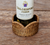 Rattan Scalloped Wine Coaster in Natural