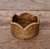 Rattan Scalloped Wine Coaster in Natural