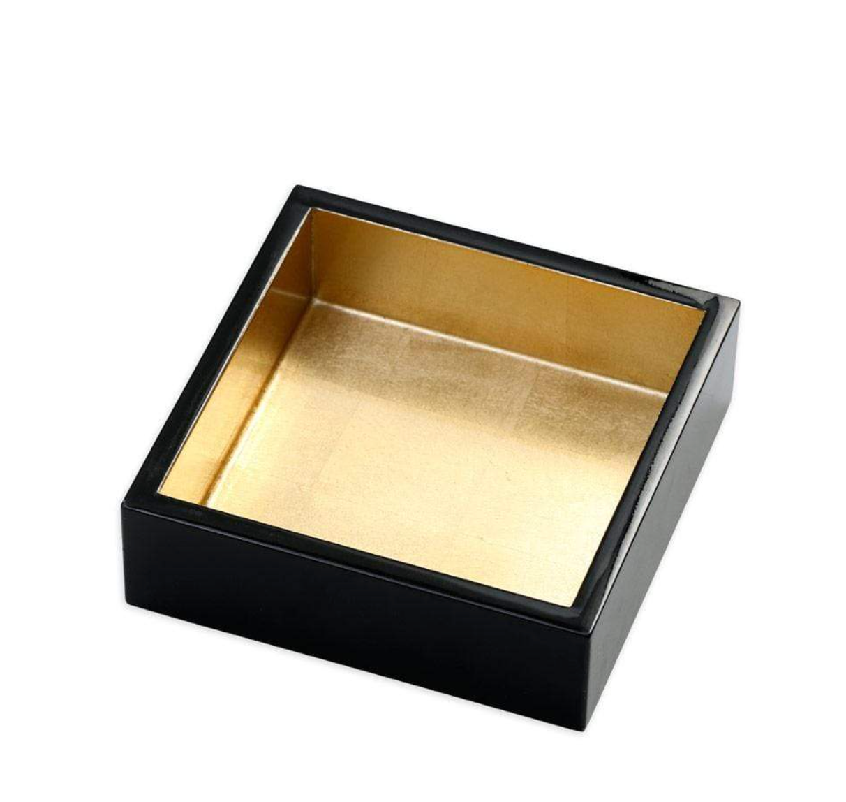 TTOP LACQUER COCKTAIL BLACK WITH GOLD-LACQUER