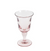 Acrylic Flared Water Glass Light Rose