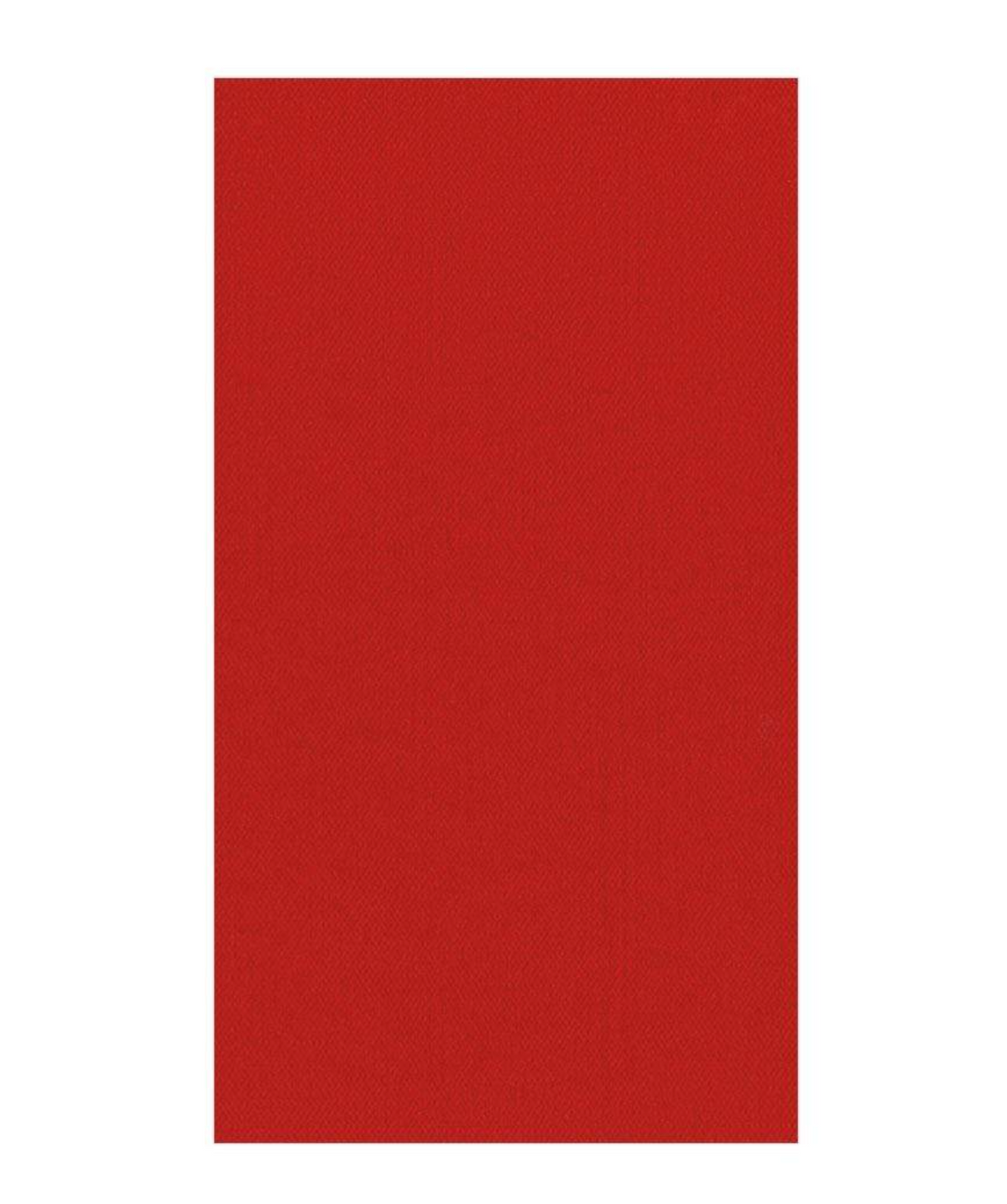 Paper Linen Solid Guest Towel Napkins in Red