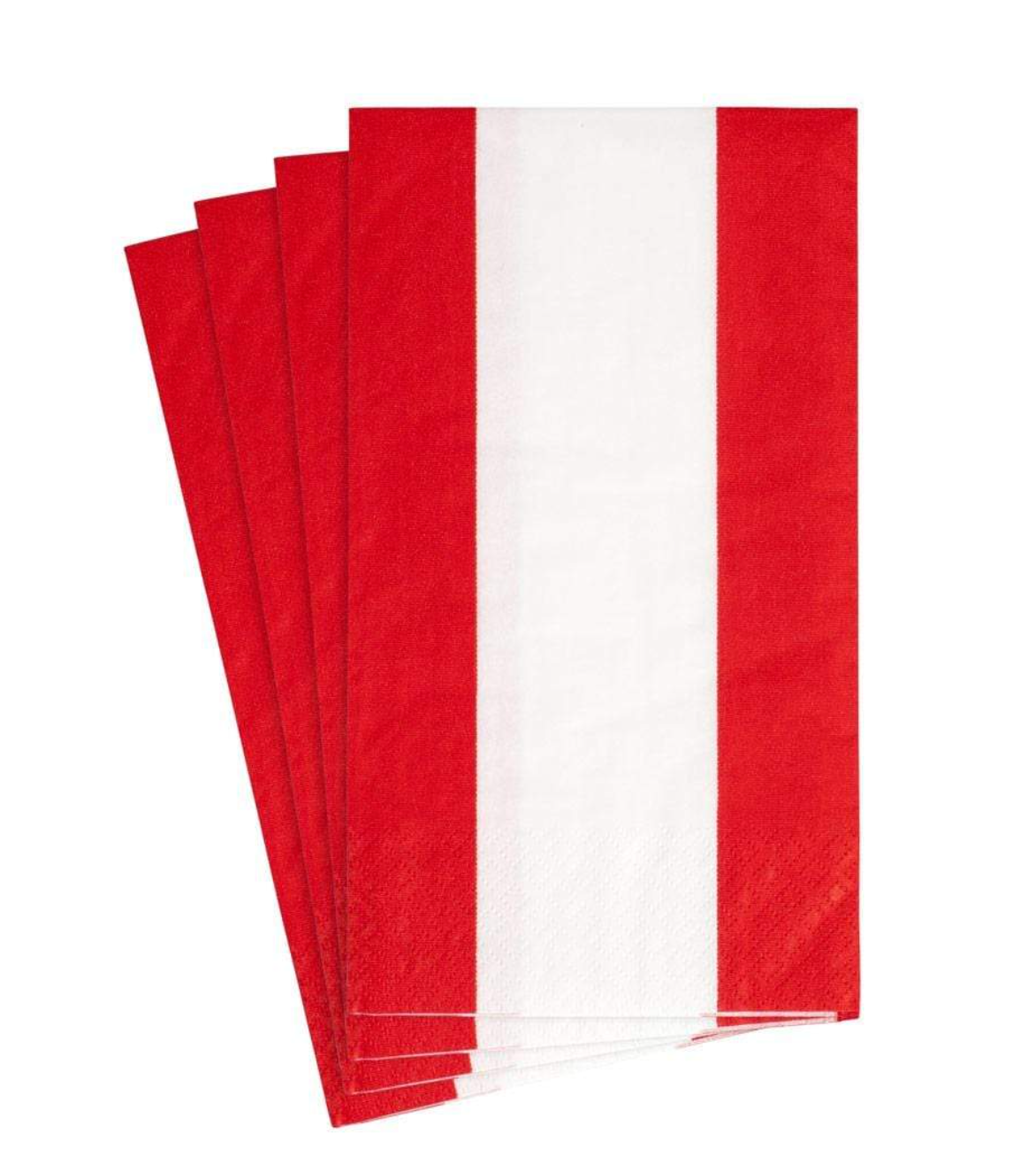 Guest Towel Bandol Stripe Red