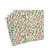 Berries and Leaves Paper Cocktail Napkins in White