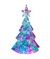 Multifunction Smart Holographic Christmas Tree