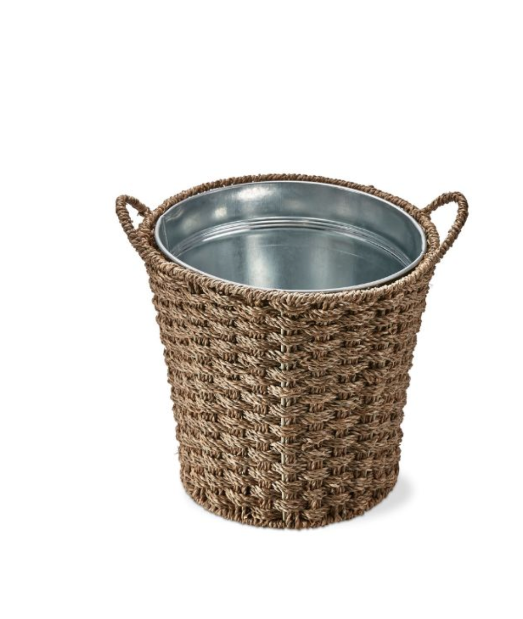 Seagrass Basketweave Icebucket Natural