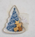 Christmas Tree Serving Plate Gold