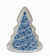 Christmas Tree Serving Plate Gold
