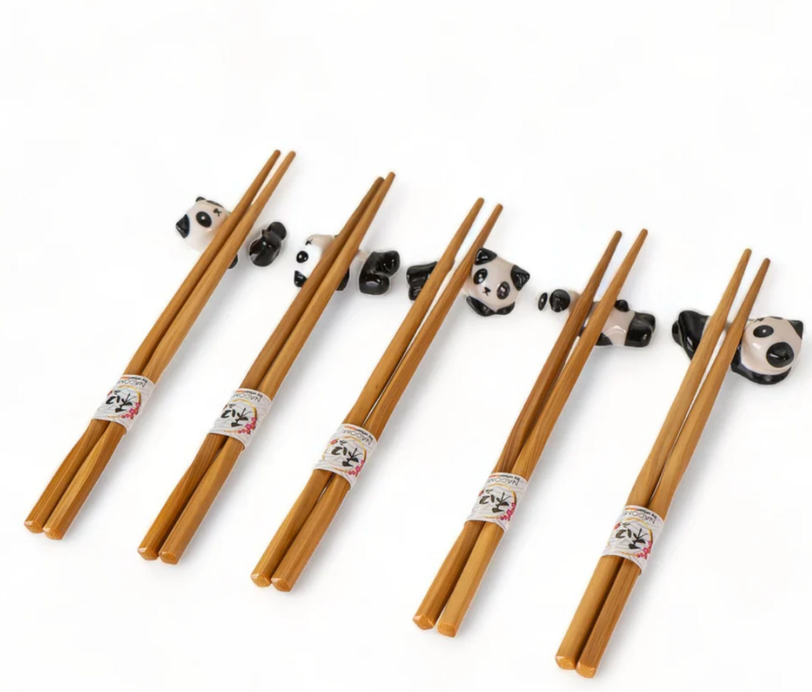 Chopsticks and Panda Porcelain Chopsticks