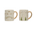 House Mug w Gold Electroplating