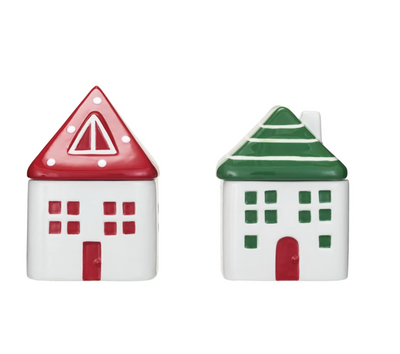 Ceramic House Shaped Jar