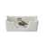 Stoneware Napkin Holder w Bird Shaped Weight