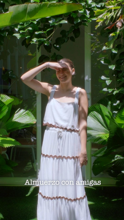 Boho Set White Brown