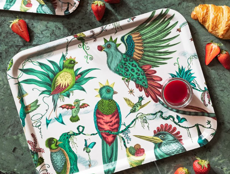 Quetzal Nude Tray