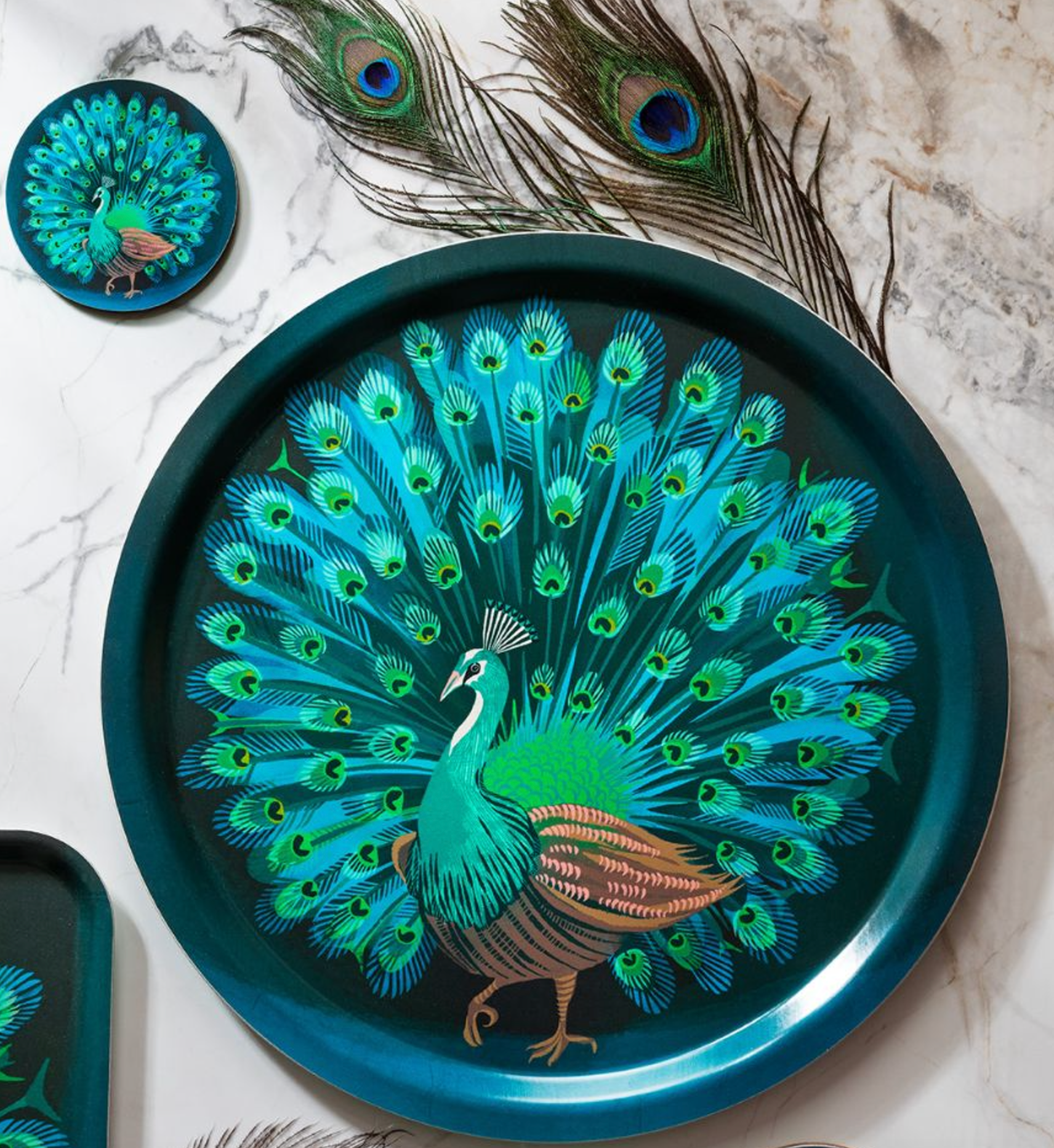 Peacock Tray