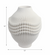 Coulter 3D Printed Porcelain Vase Ivory