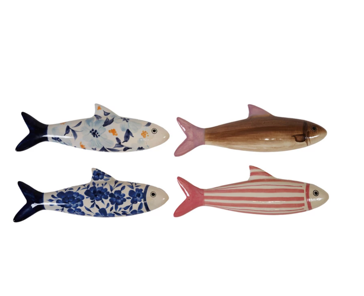 Fish Hangs or Sits
