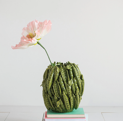 Vase with 3D Peas