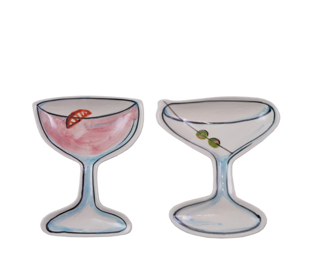 Cocktail Shaped Dish