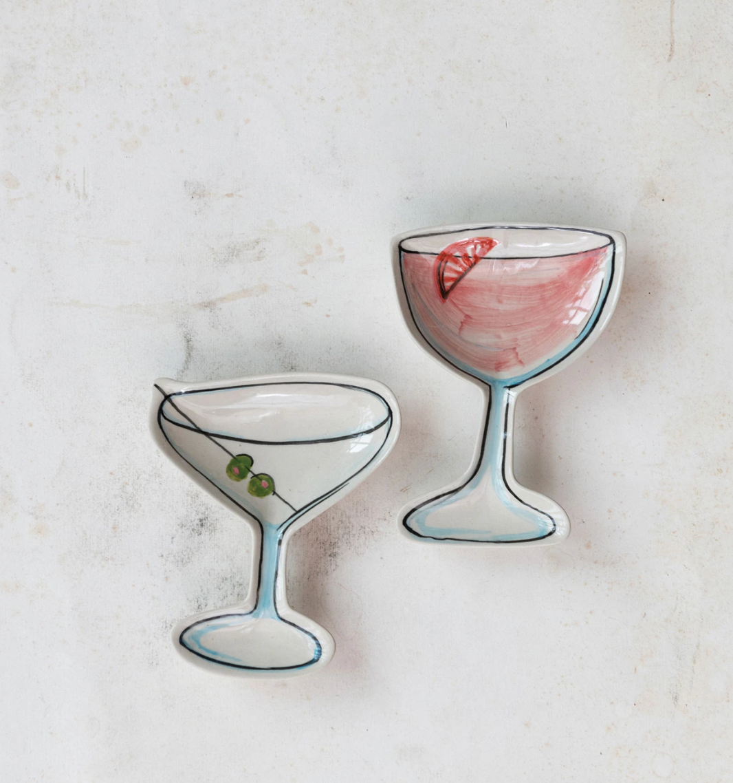 Cocktail Shaped Dish