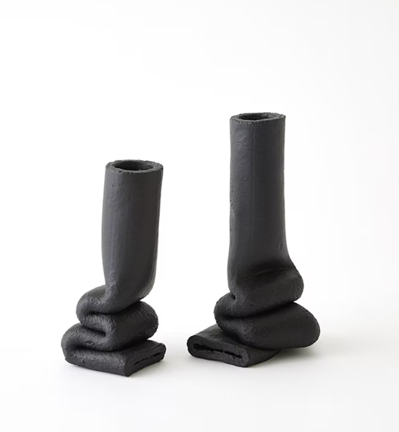 Squoze Vase Black