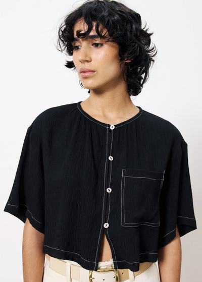 Luna Top Black