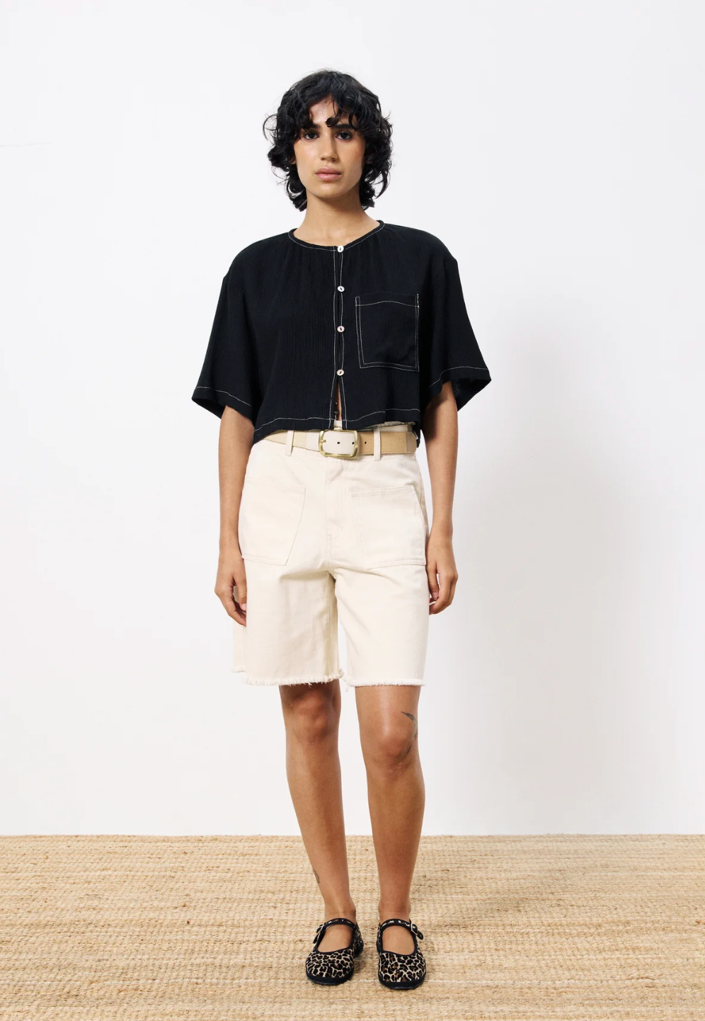 Luna Top Black