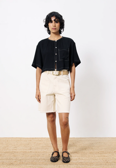 Luna Top Black