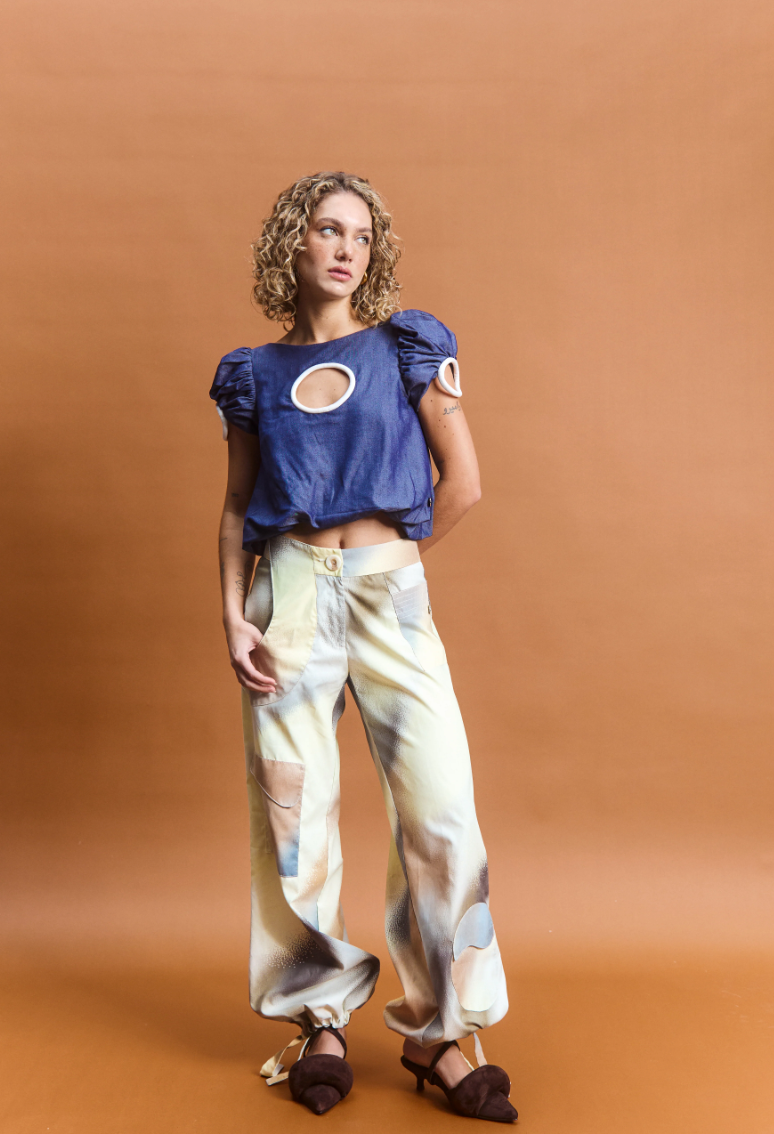 Bumble Pant Bloom Print