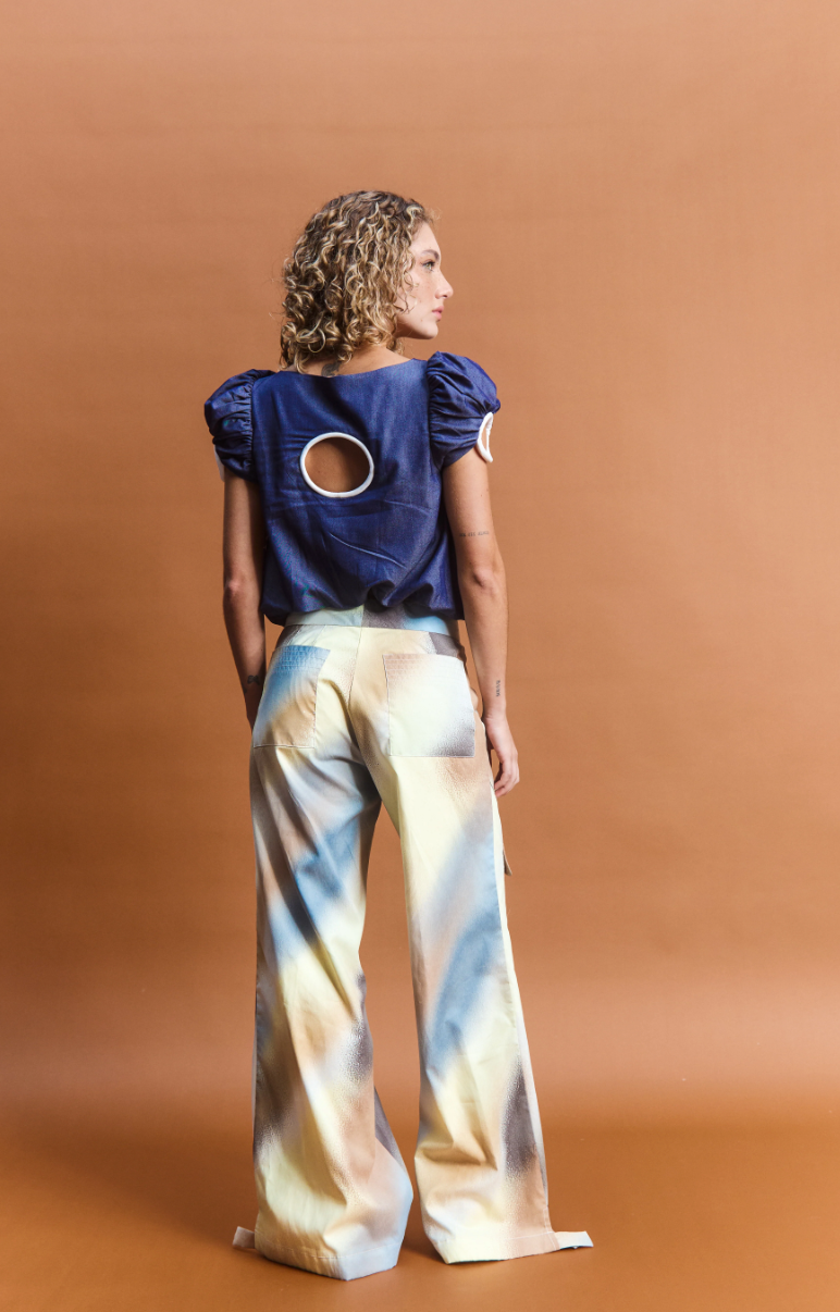 Bumble Pant Bloom Print