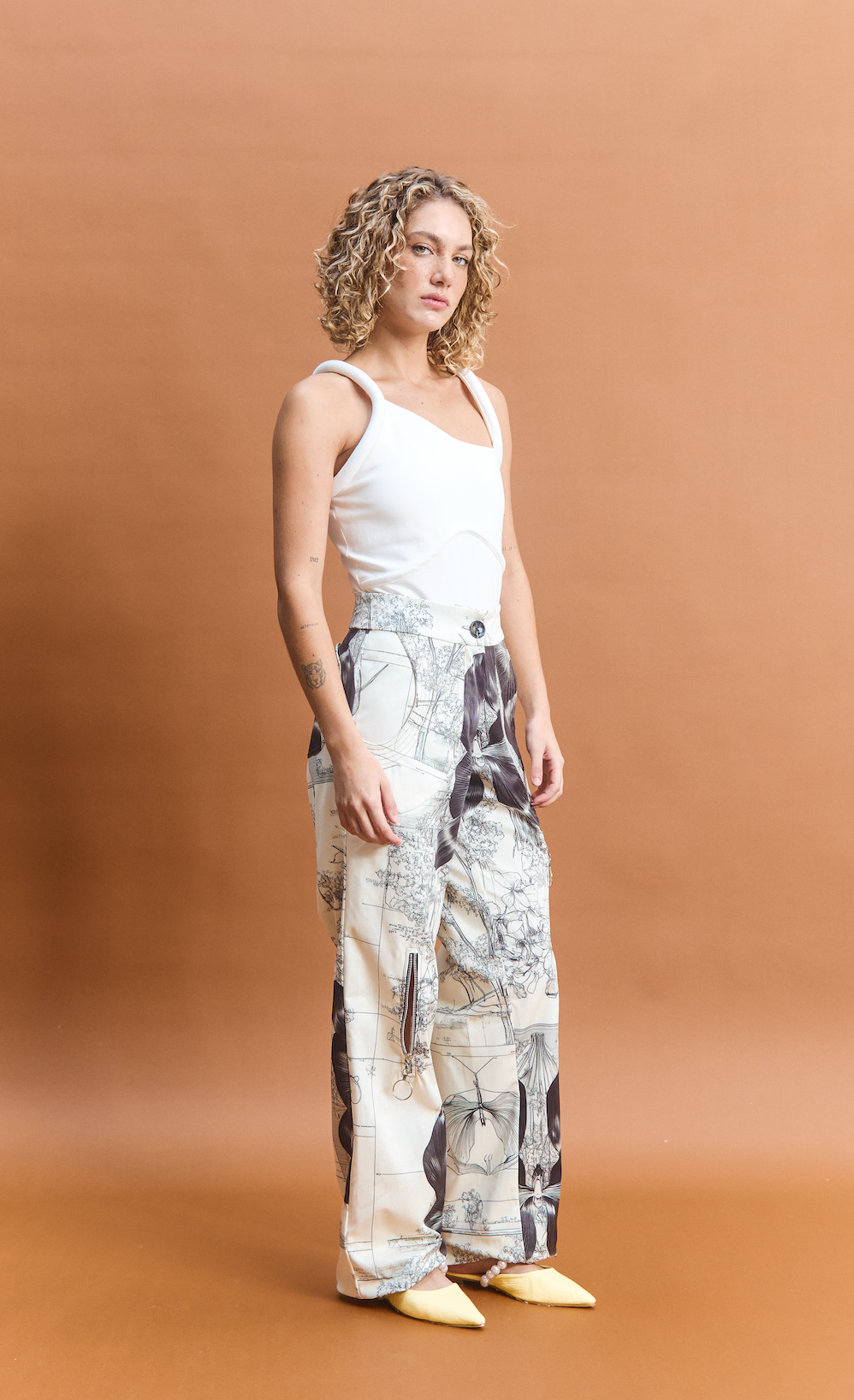 Nectarina Pant Print Cierres