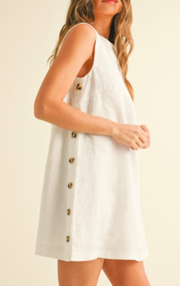 Anna Dress White