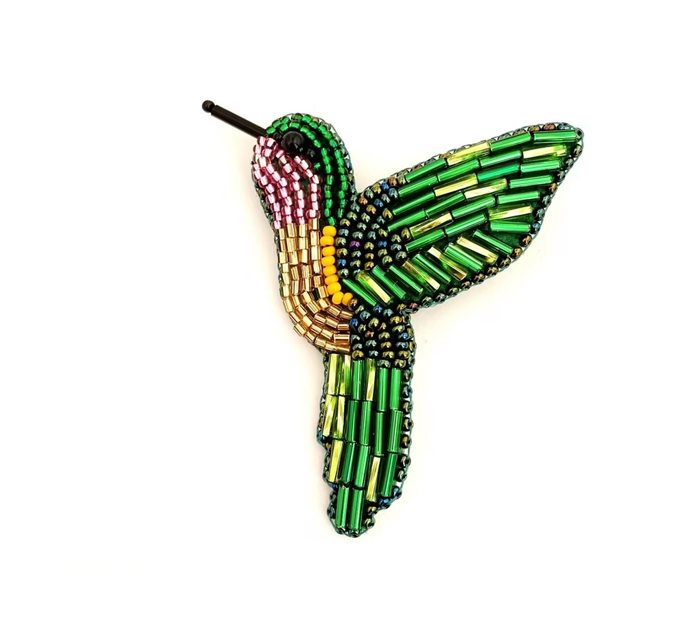 Colibri Green Pin