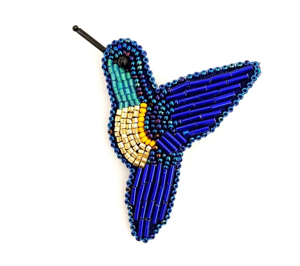 Colibri Blue Pin