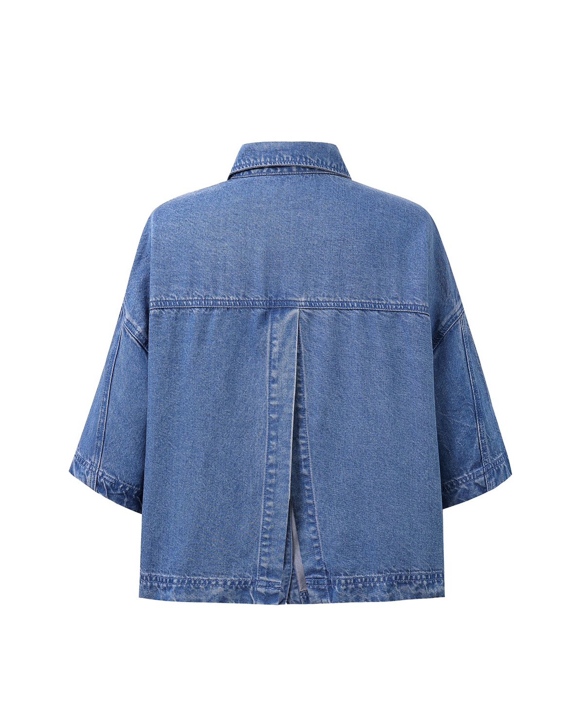 Lenora Shirt Demin Blue