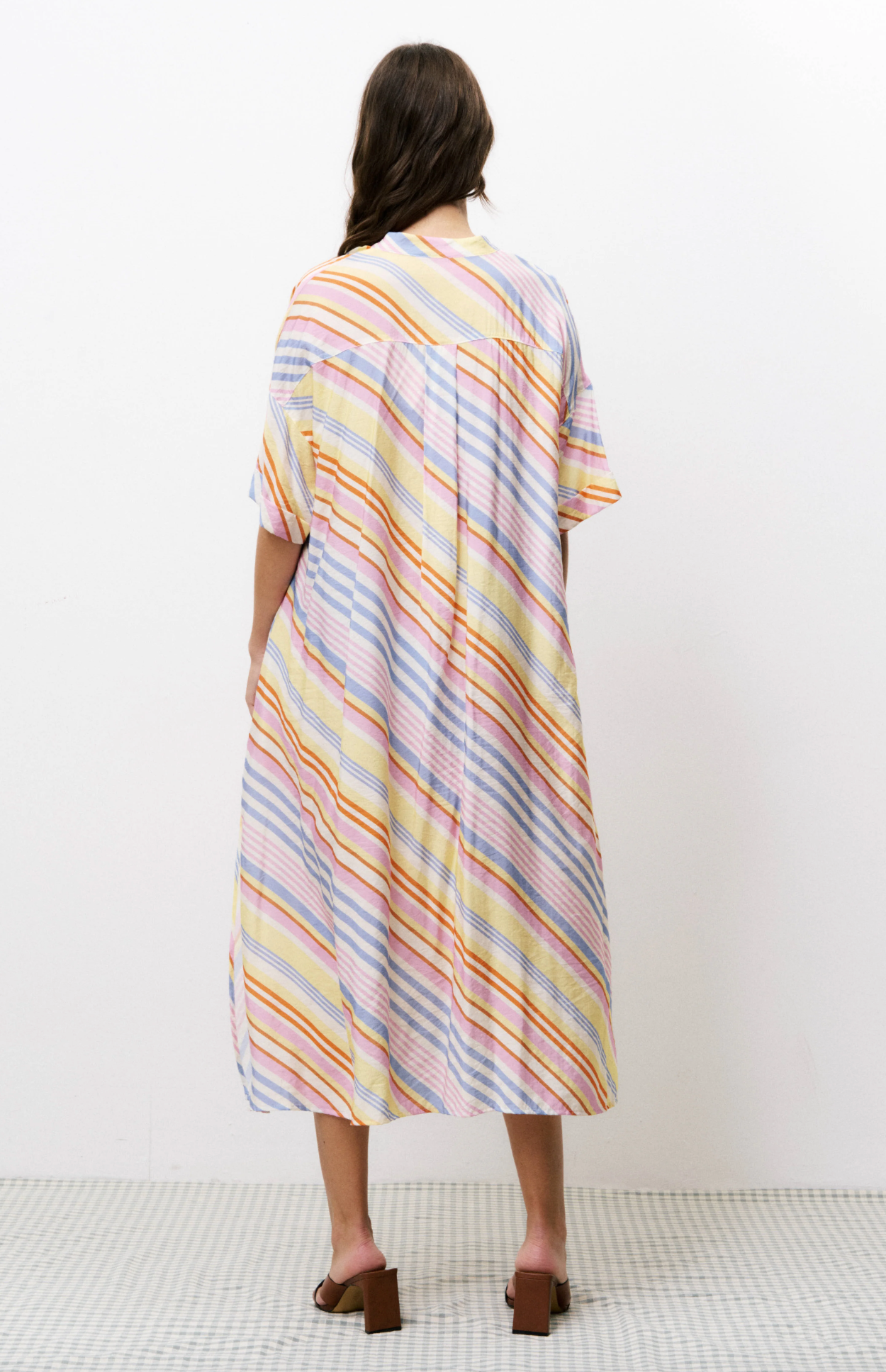 Colombe Dress Stripe Multi