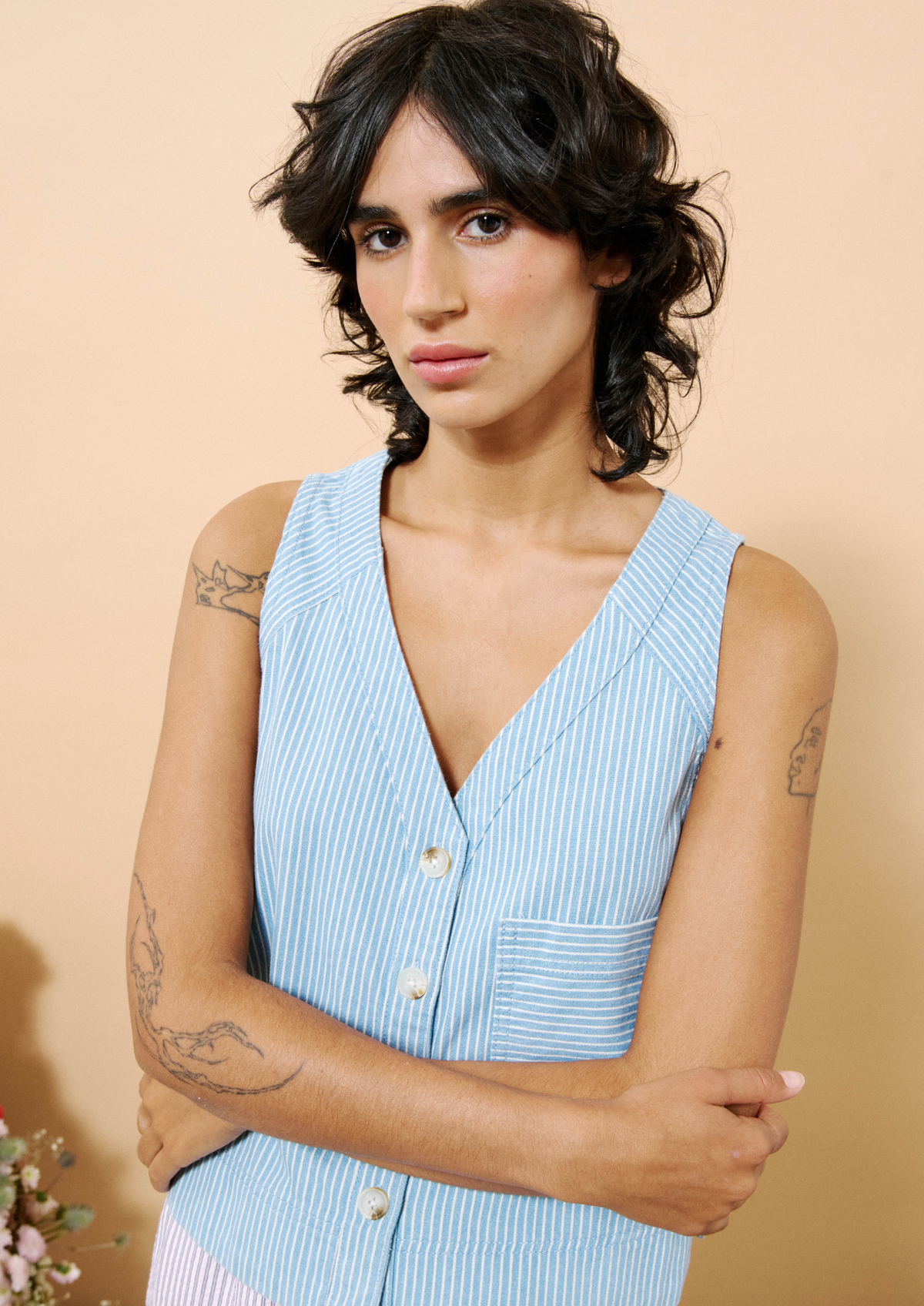 Colza Vest Blue