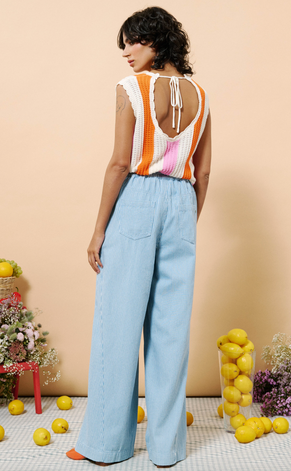 Pensee Pant Blue