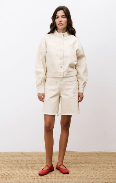 Nafisa Short Cream