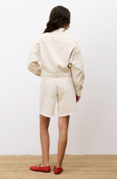 Nafisa Short Cream
