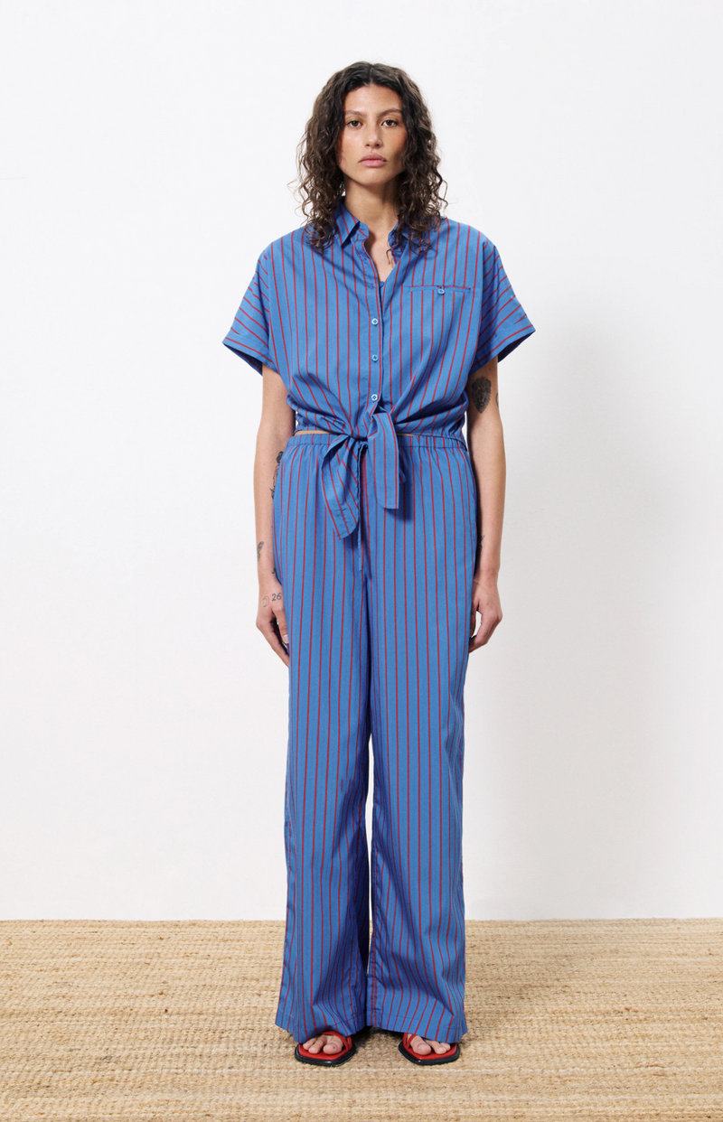 Carmelle Set Stripe Blue