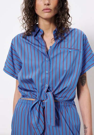 Carmelle Set Stripe Blue