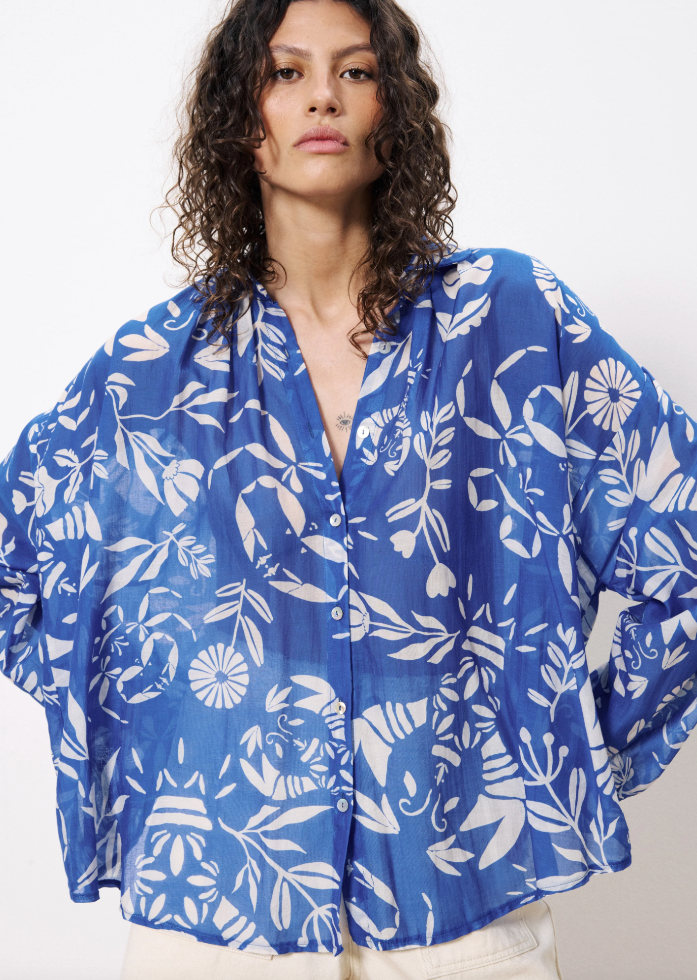 Isnelle Shirt Blue