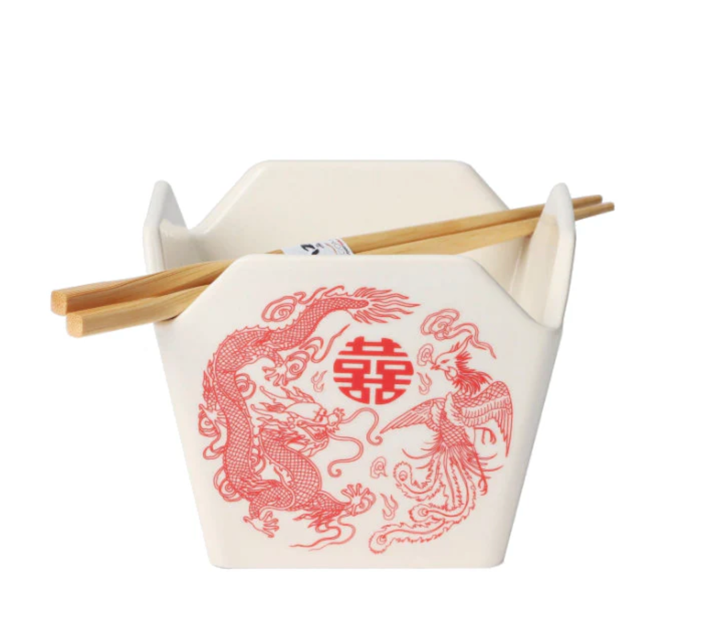 Takeout Box Serving Bowl With Chopsticks Phoenix