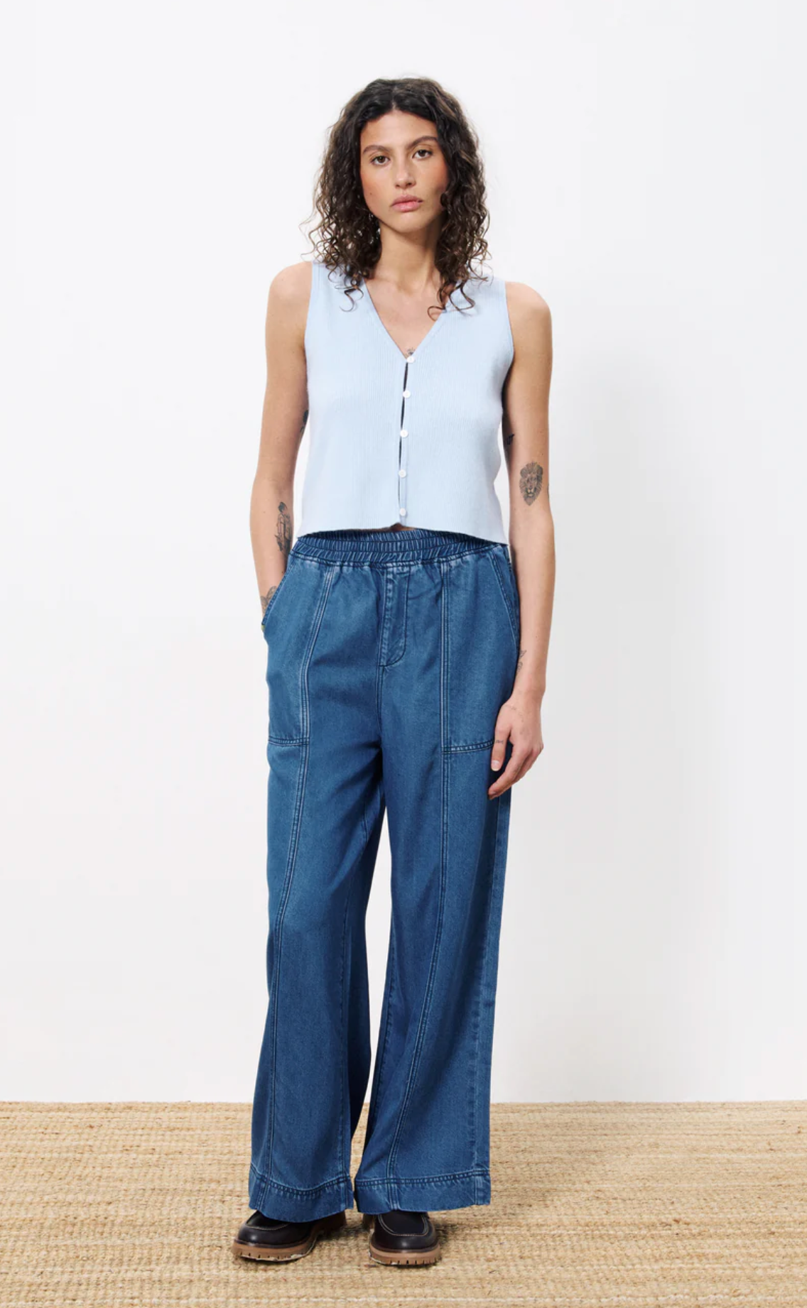 Santine Pant Jean Blue