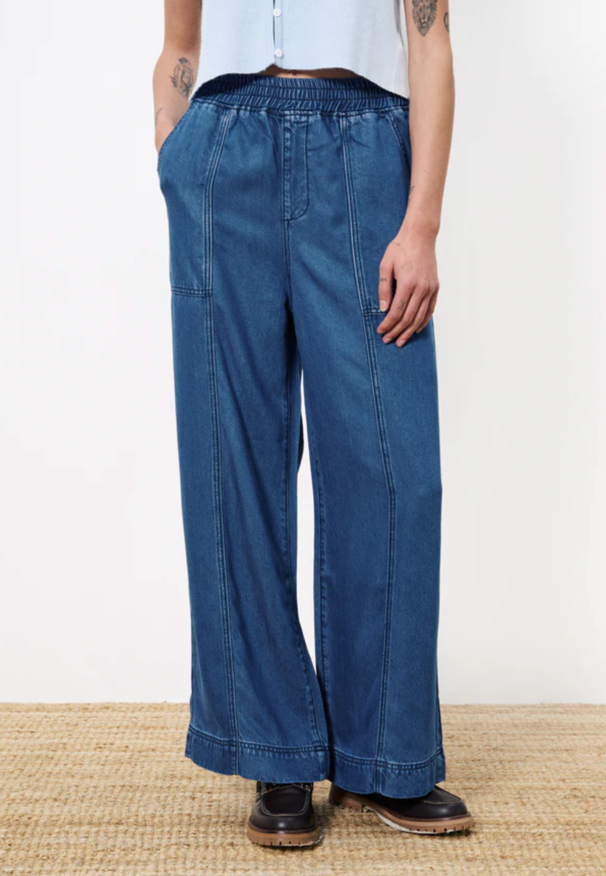 Santine Pant Jean Blue