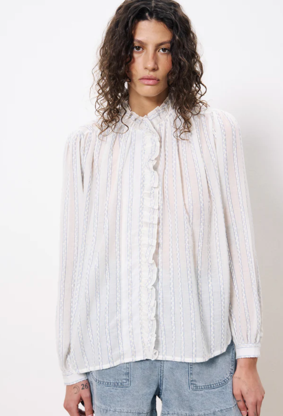Celena Shirt White