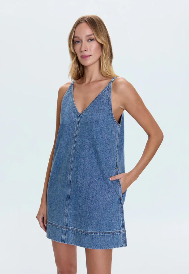 Tavi Pop Over Dress Palms