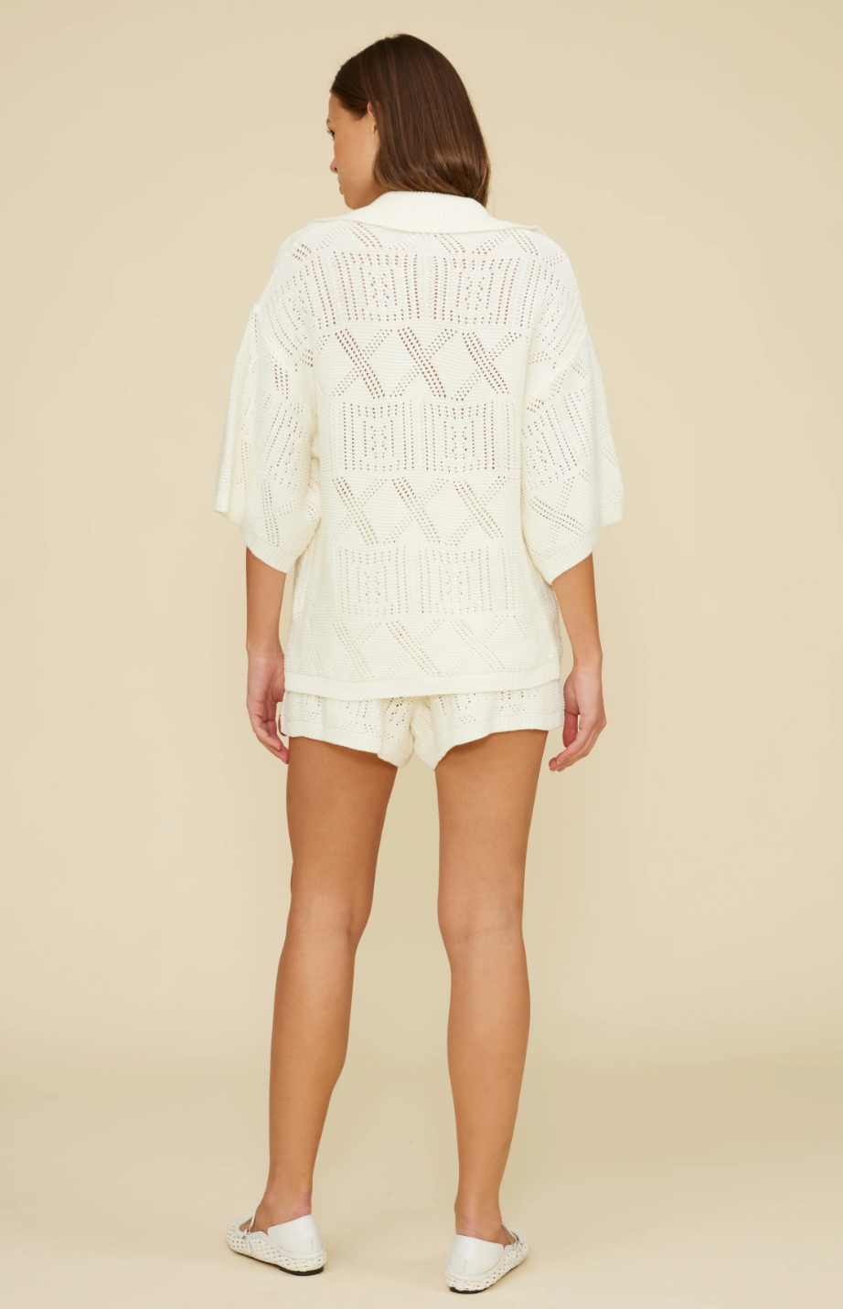 Alia Oversized Top Cream