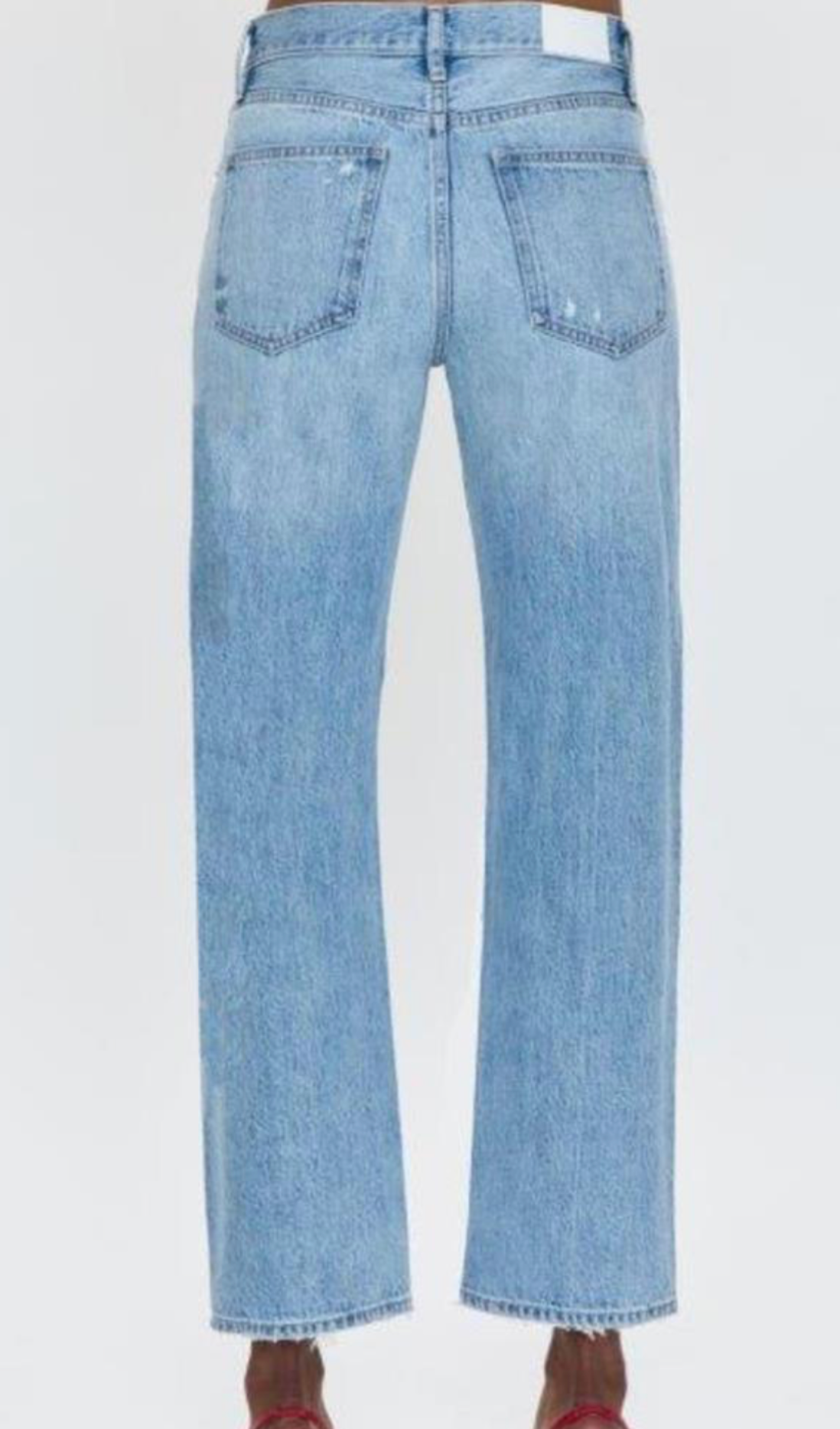 Lexi Mid Rise Bowed Straight Athens