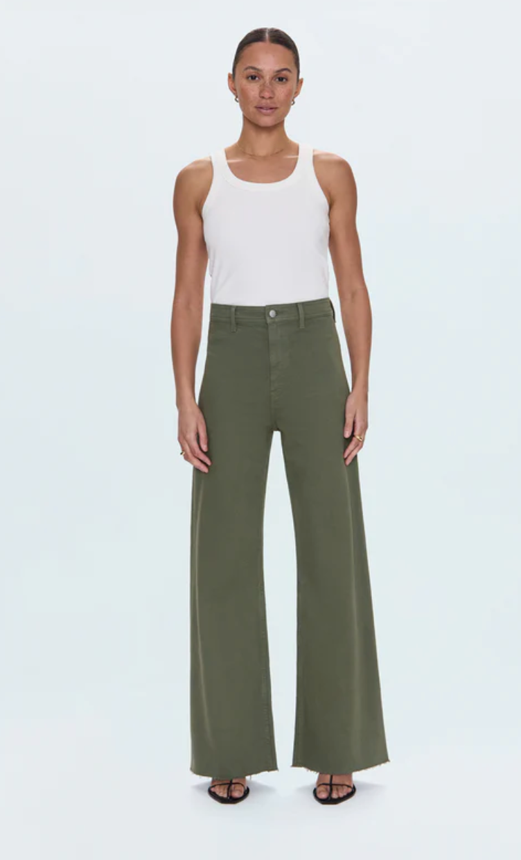 Penny High Rise Wide Leg Meadow